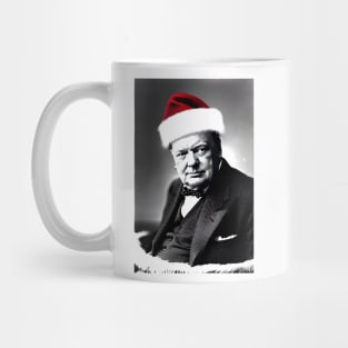 Santa Churchill (Celebrity Christmas) Mug